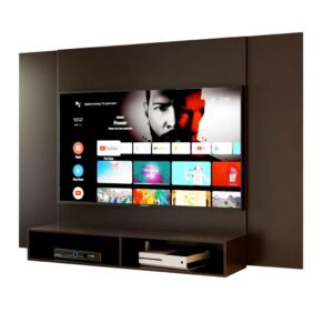 Painel para tv 43 polegadas com 2 nichos
