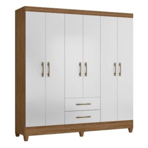 Guarda Roupa 6 Portas e 2 Gavetas
