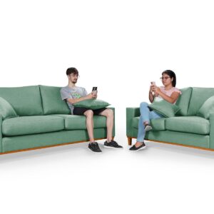 Conjunto Sofá 3 e 2 Lugares