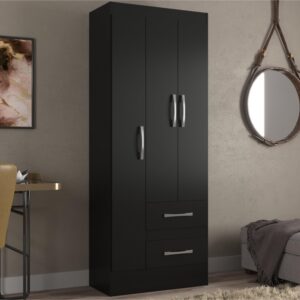 Guarda Roupa Solteiro 3 Portas e 2 Gavetas