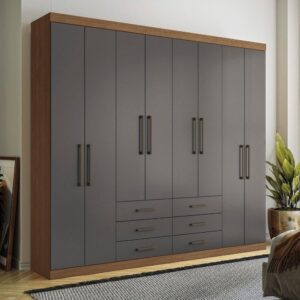 Guarda Roupa Casal 8 Portas 6 Gavetas