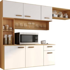 Cozinha Suspensa 6 portas 1 gaveta