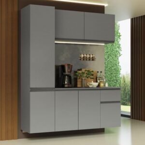 Armário de Cozinha Compacta Suspenso 160cm
